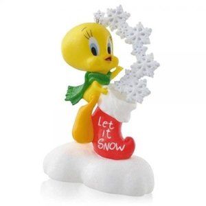 Hallmark Keepsake Ornament Tweety Looney Tunes Weady for Christmas Deck the Hall